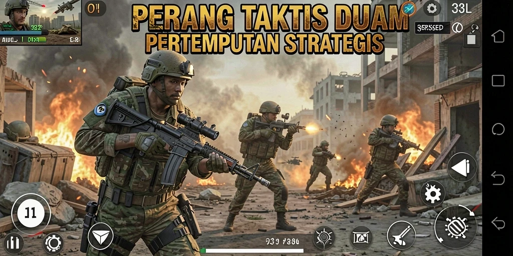 Gameplay 33L memperlihatkan aksi taktis yang mendebarkan dan strategi pertempuran.