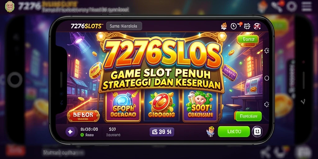 Screenshot gameplay 7276SLOTS dengan mesin slot yang menarik