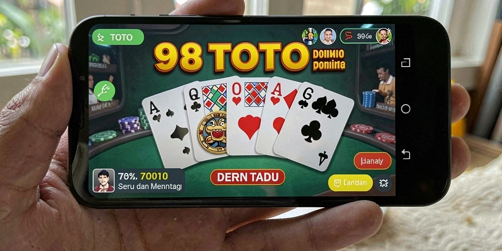 Tampilan gameplay <strong>98TOTO</strong> yang seru dan interaktif.
