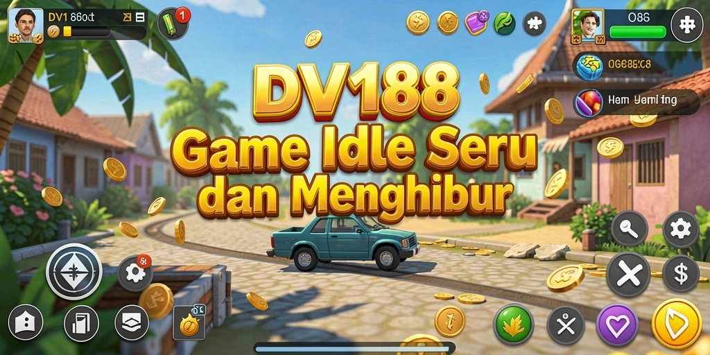 Screenshot menampilkan gameplay DV188 yang seru dan santai.