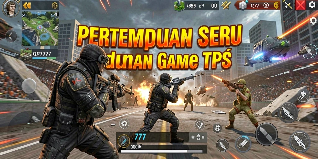 Tampilan gameplay QT777 yang menegangkan dan seru.