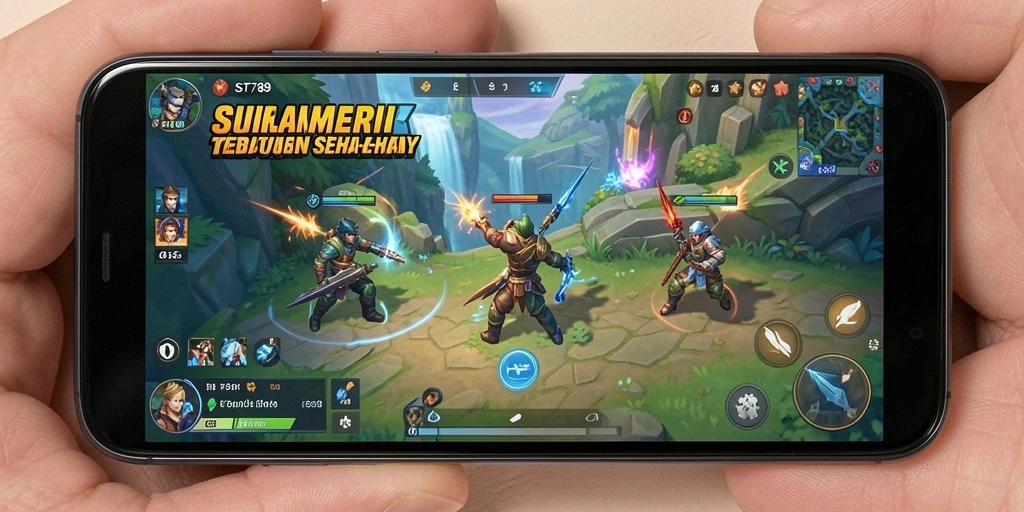 Screenshot utama ST789 menampilkan tampilan antarmuka yang bersih dan fungsional.