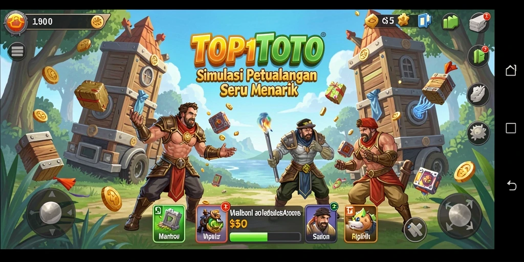 Gameplay TOP1TOTO dengan pilihan yang menarik dan beragam.