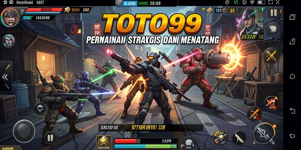 Tampilan gameplay epik TOTO99 menunjukkan strategi yang mendebarkan.